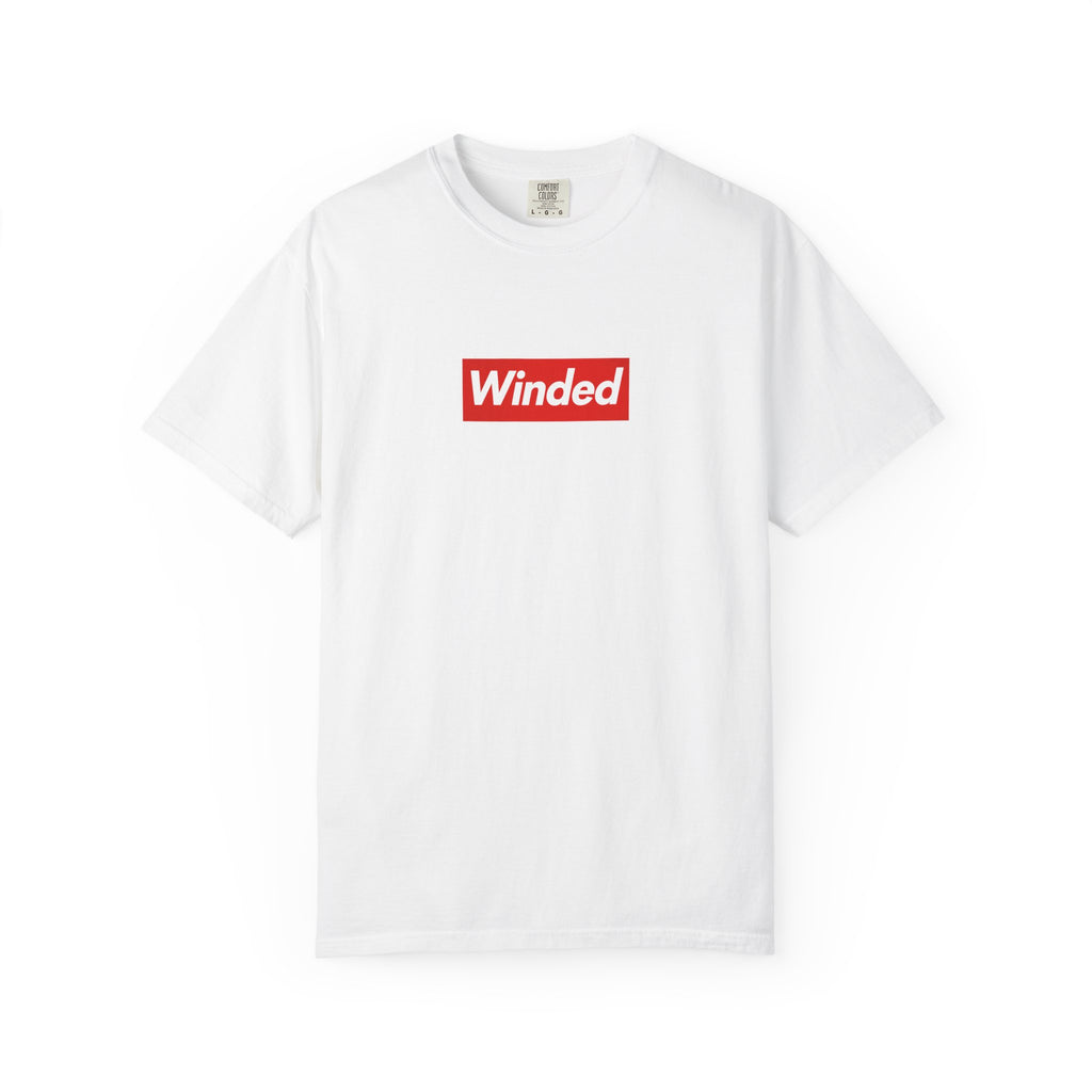 Winded Unisex Garment-Dyed T-Shirt | Casual Fashion Tee, Streetwear Style, Everyday Wear, Gift for Him/Her, Graphic Tee for All Occasions