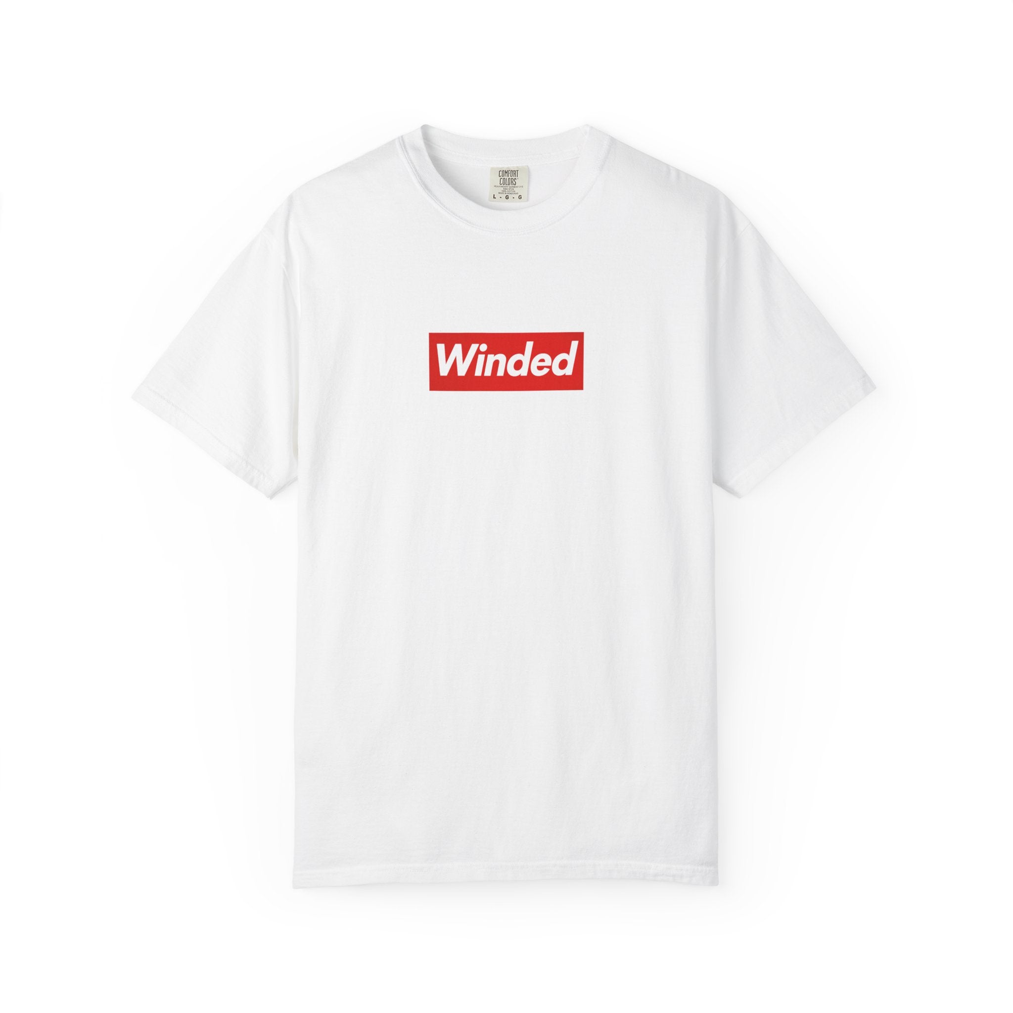 Winded Unisex Garment-Dyed T-Shirt | Casual Fashion Tee, Streetwear Style, Everyday Wear, Gift for Him/Her, Graphic Tee for All Occasions