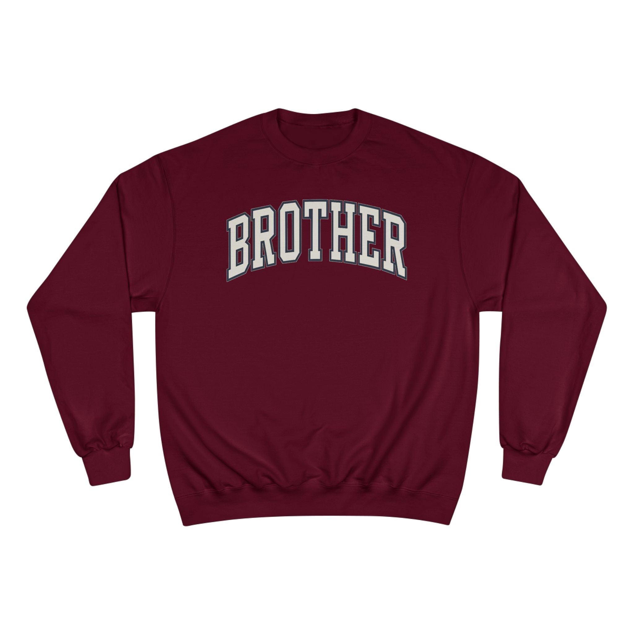 Brother Champion Sweatshirt, Cozy Gift for Siblings, Casual Wear, Family Celebrations, Birthday Present, Trendy Apparel