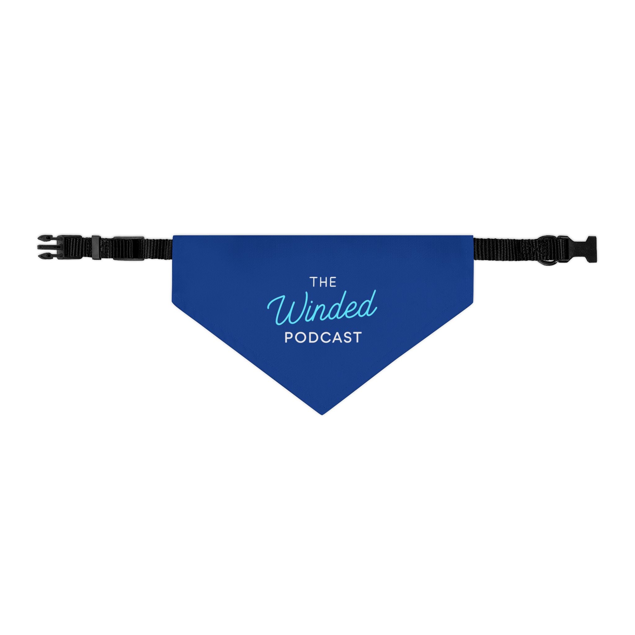 Winded Podcast Dog Bandana Collar
