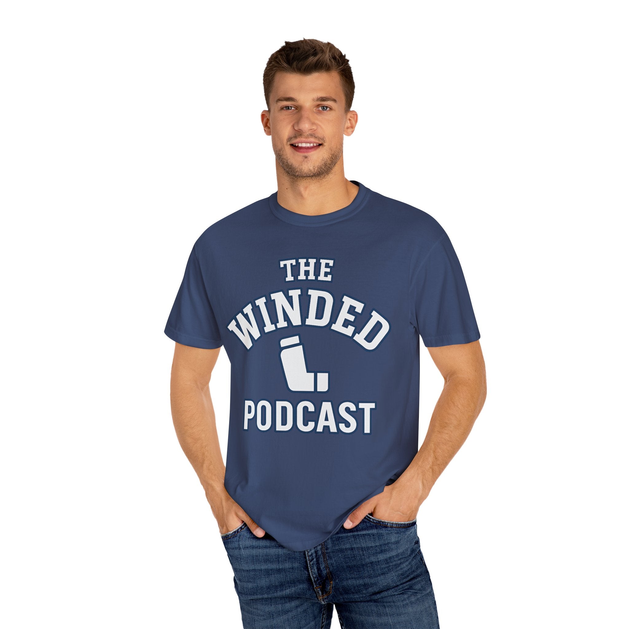 Winded Podcast T-Shirt, Casual Unisex Tee
