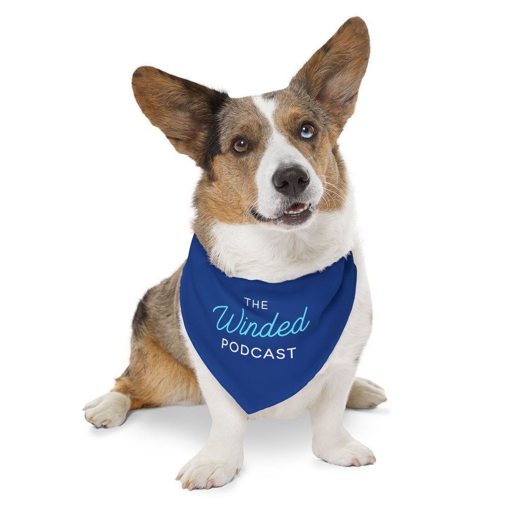Winded Podcast Dog Bandana Collar