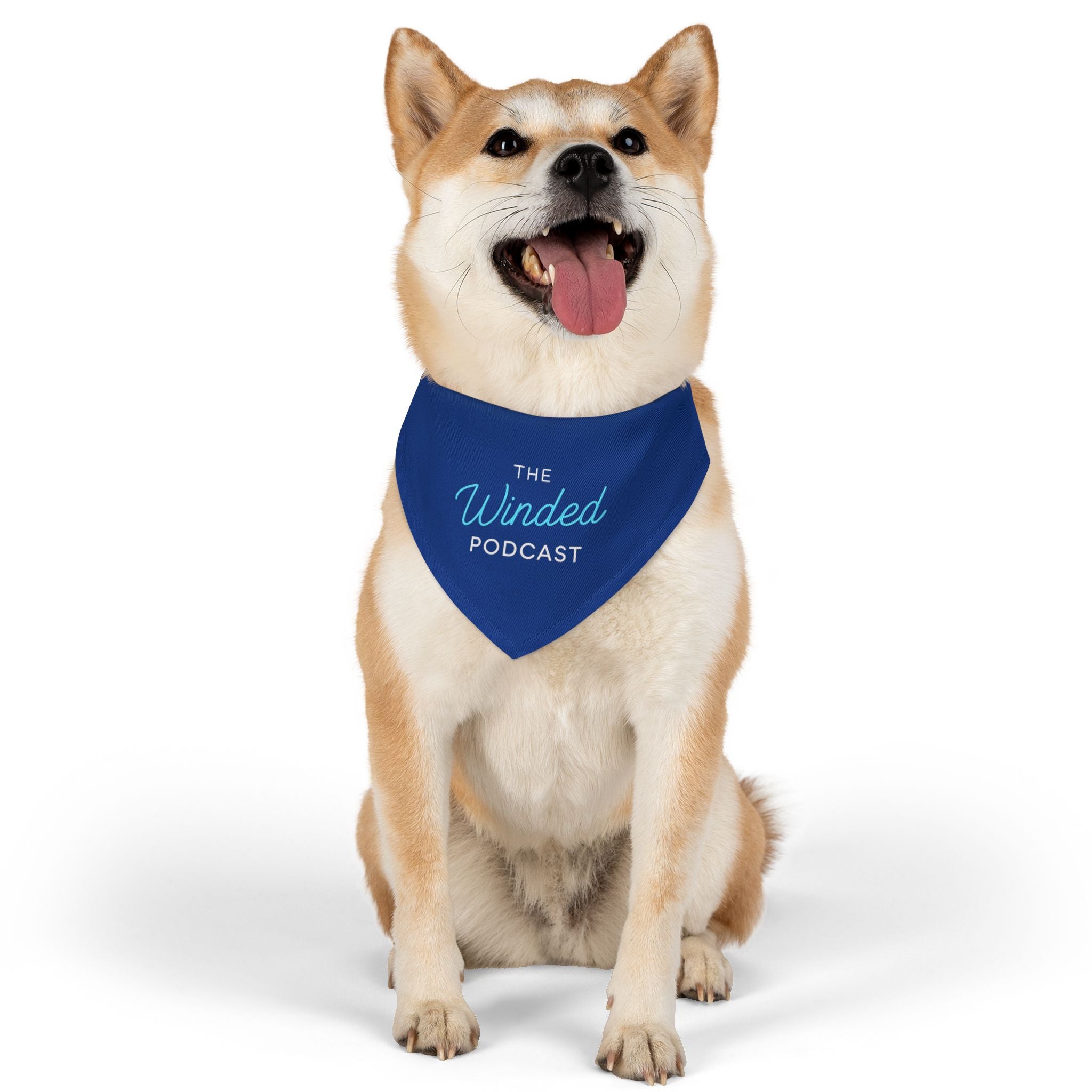 Winded Podcast Dog Bandana Collar