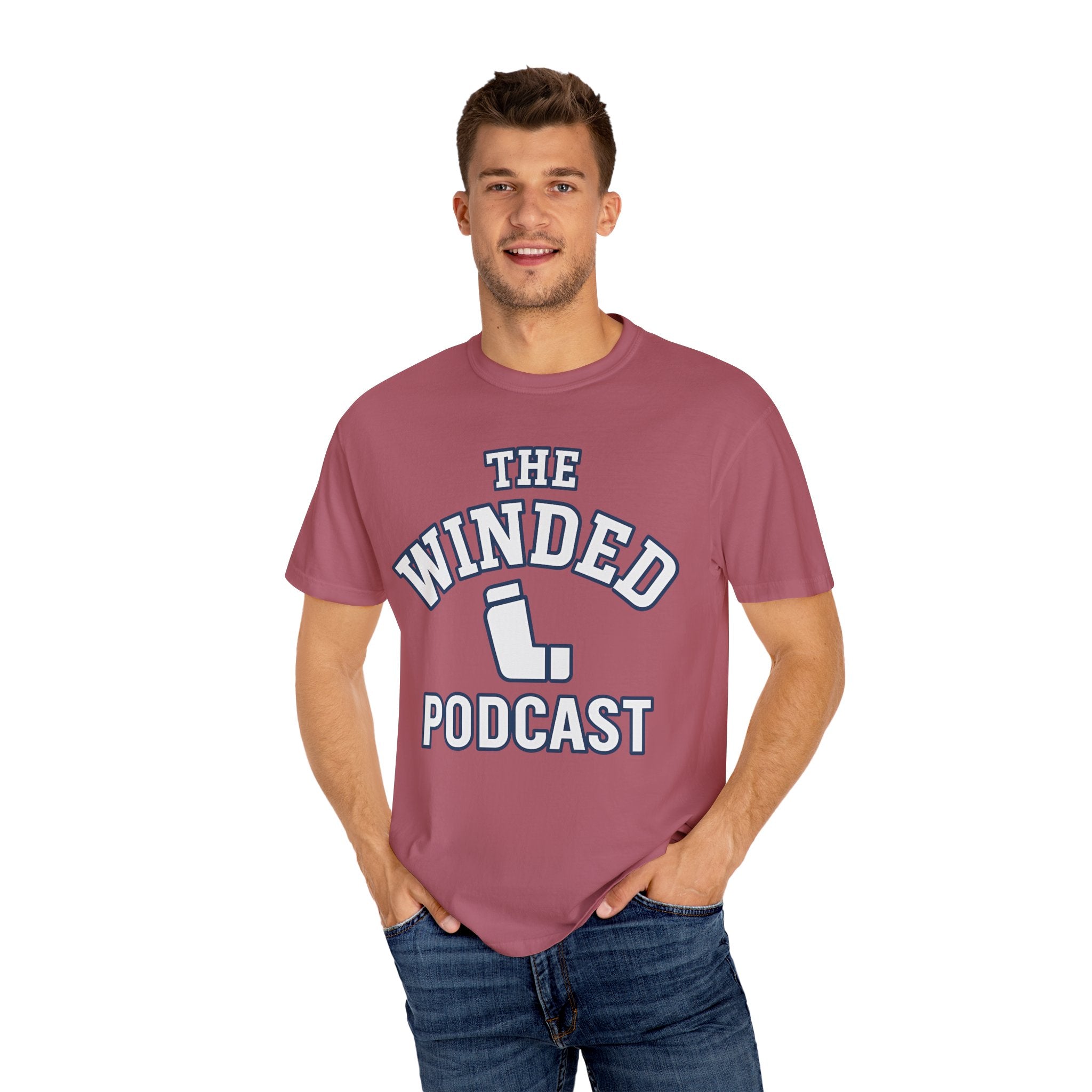 Winded Podcast T-Shirt, Casual Unisex Tee
