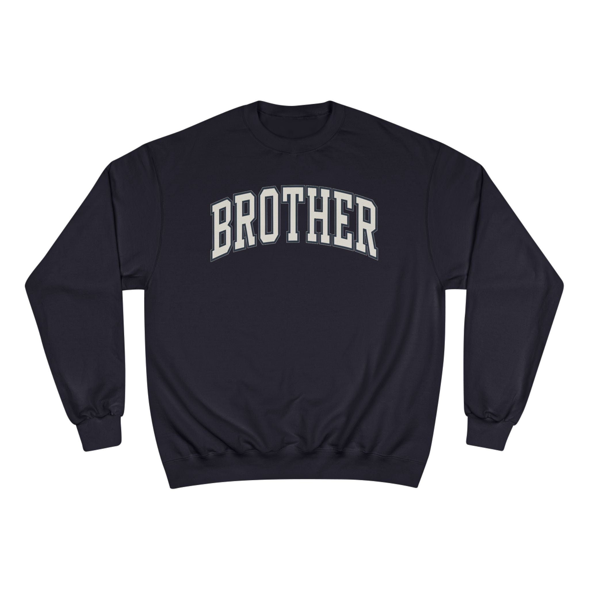 Brother Champion Sweatshirt, Cozy Gift for Siblings, Casual Wear, Family Celebrations, Birthday Present, Trendy Apparel