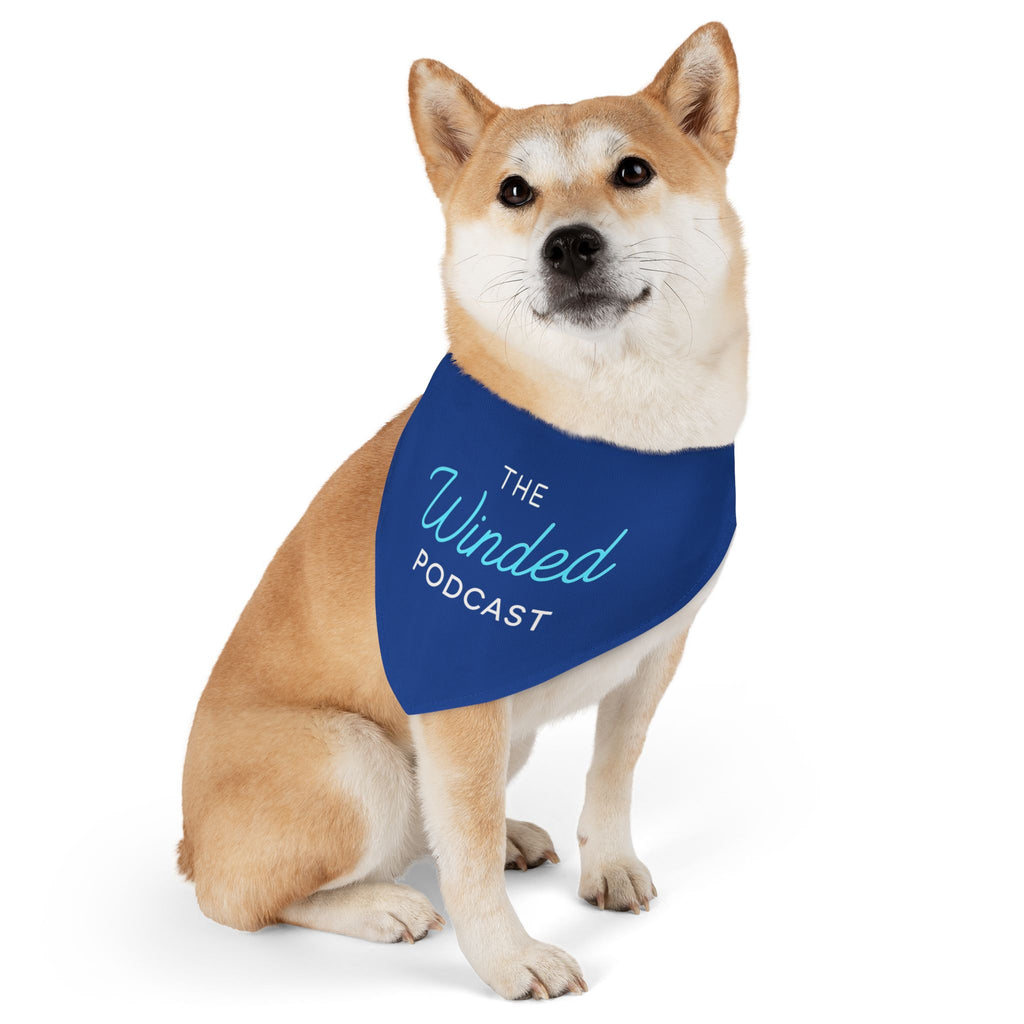 Winded Podcast Dog Bandana Collar