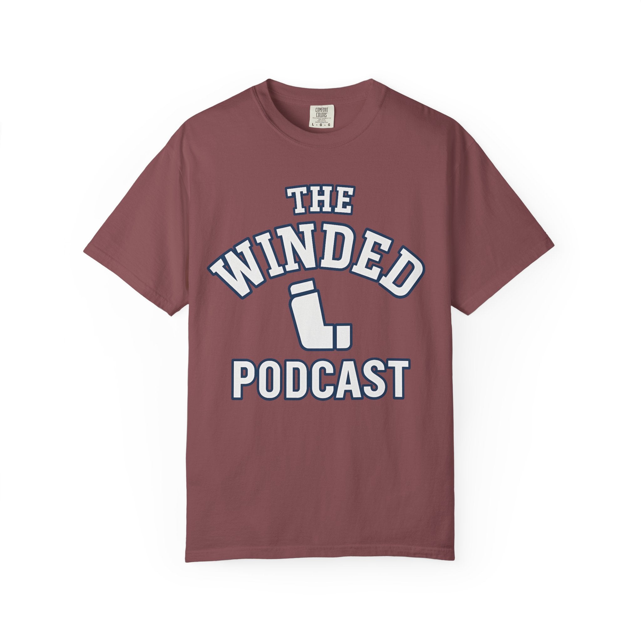 Winded Podcast T-Shirt, Casual Unisex Tee