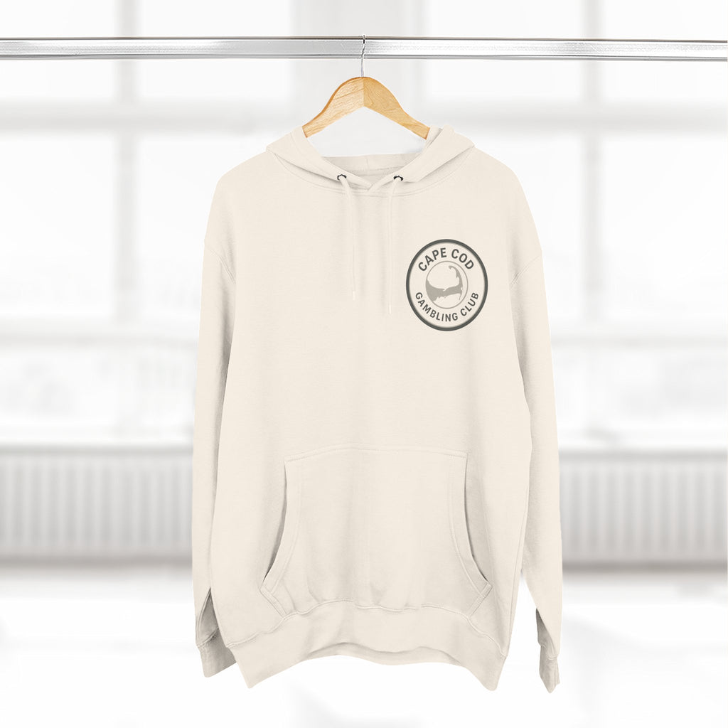 Cape Cod Gambling Club Three-Panel Fleece Hoodie