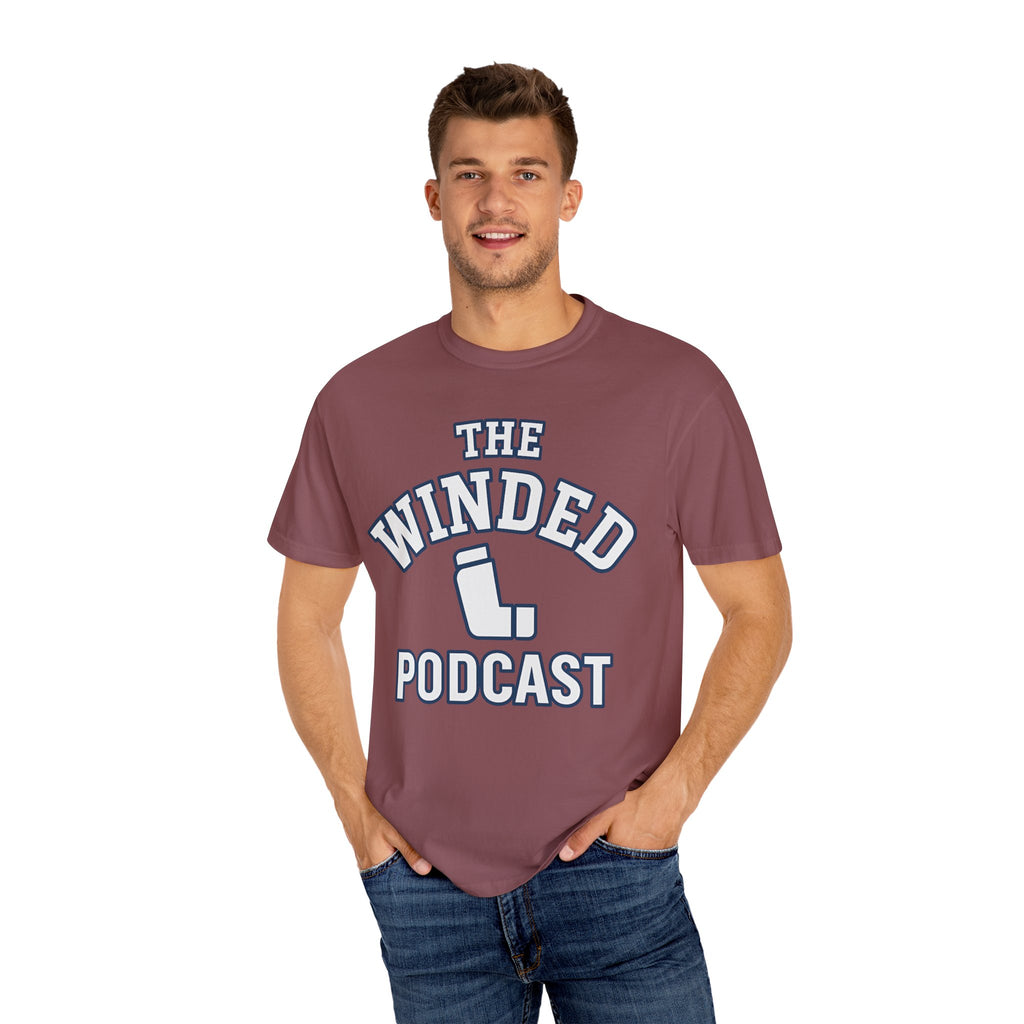 Winded Podcast T-Shirt, Casual Unisex Tee