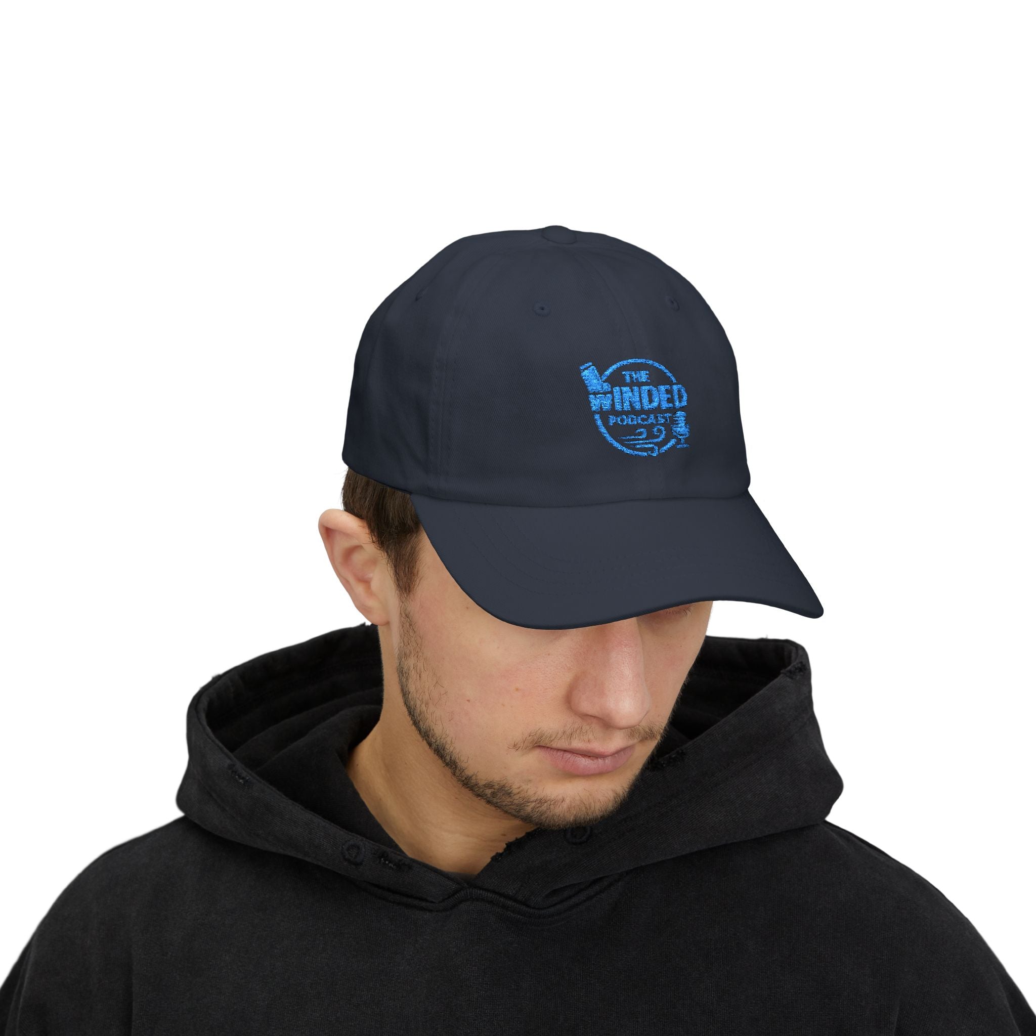 Dad Cap with Winded Podcast Logo