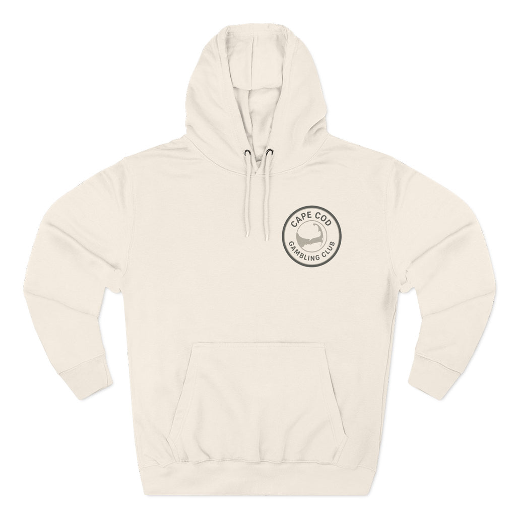 Cape Cod Gambling Club Three-Panel Fleece Hoodie