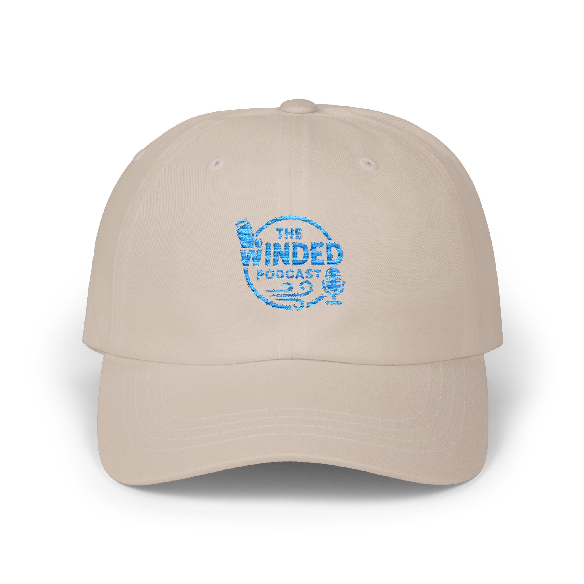 Dad Cap with Winded Podcast Logo