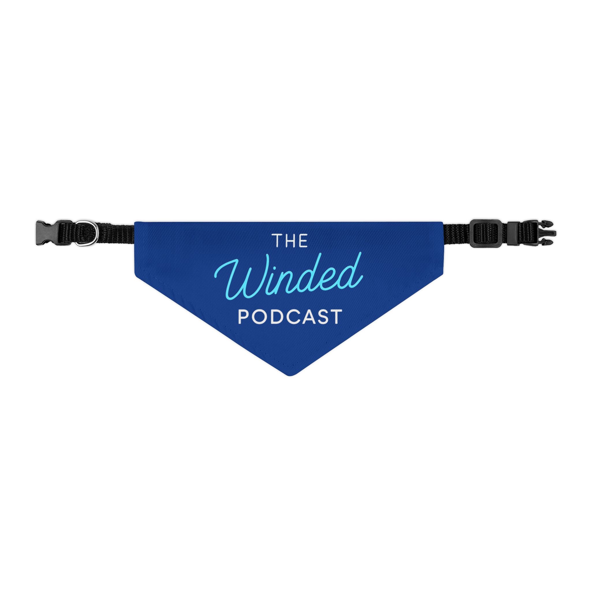Winded Podcast Dog Bandana Collar