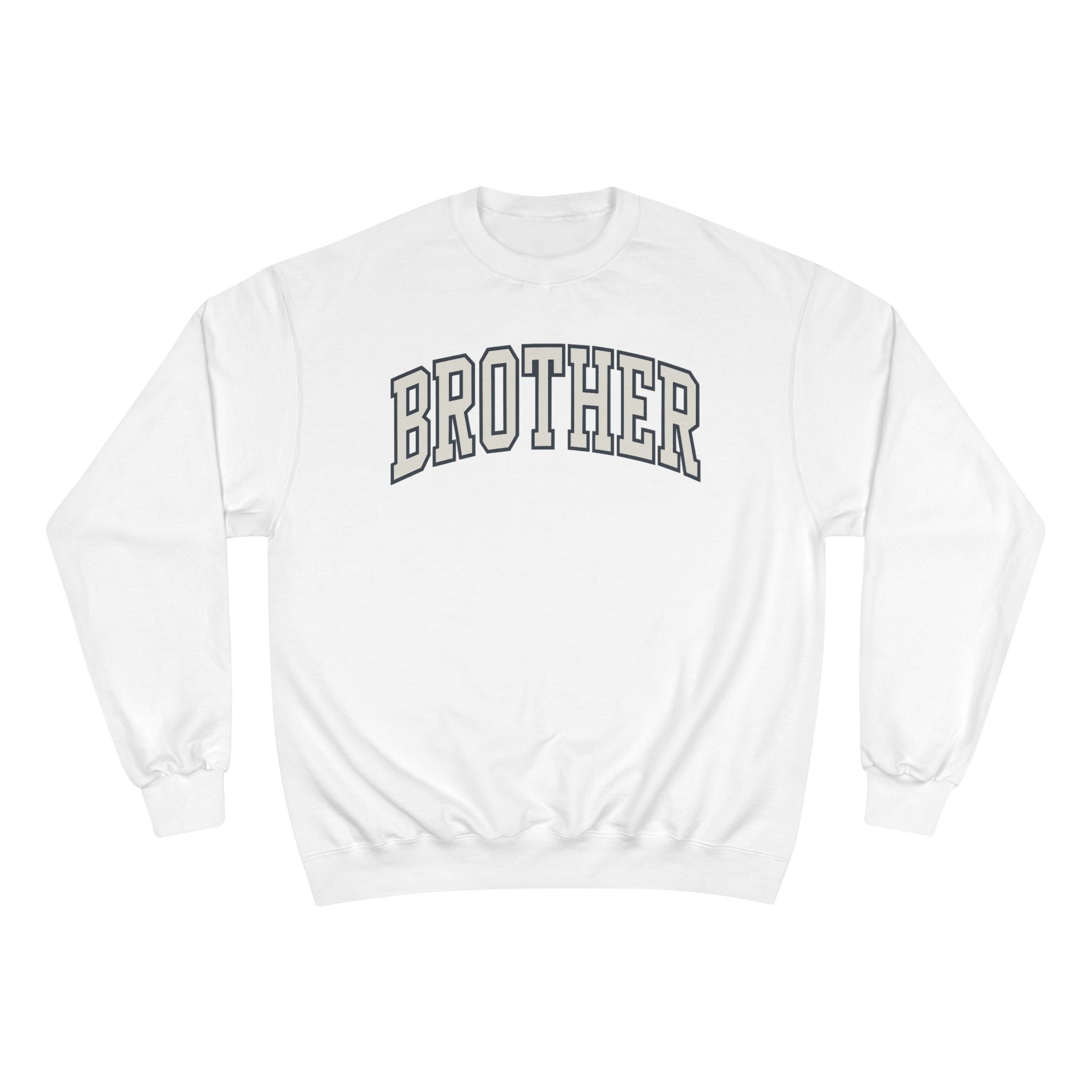 Brother Champion Sweatshirt, Cozy Gift for Siblings, Casual Wear, Family Celebrations, Birthday Present, Trendy Apparel