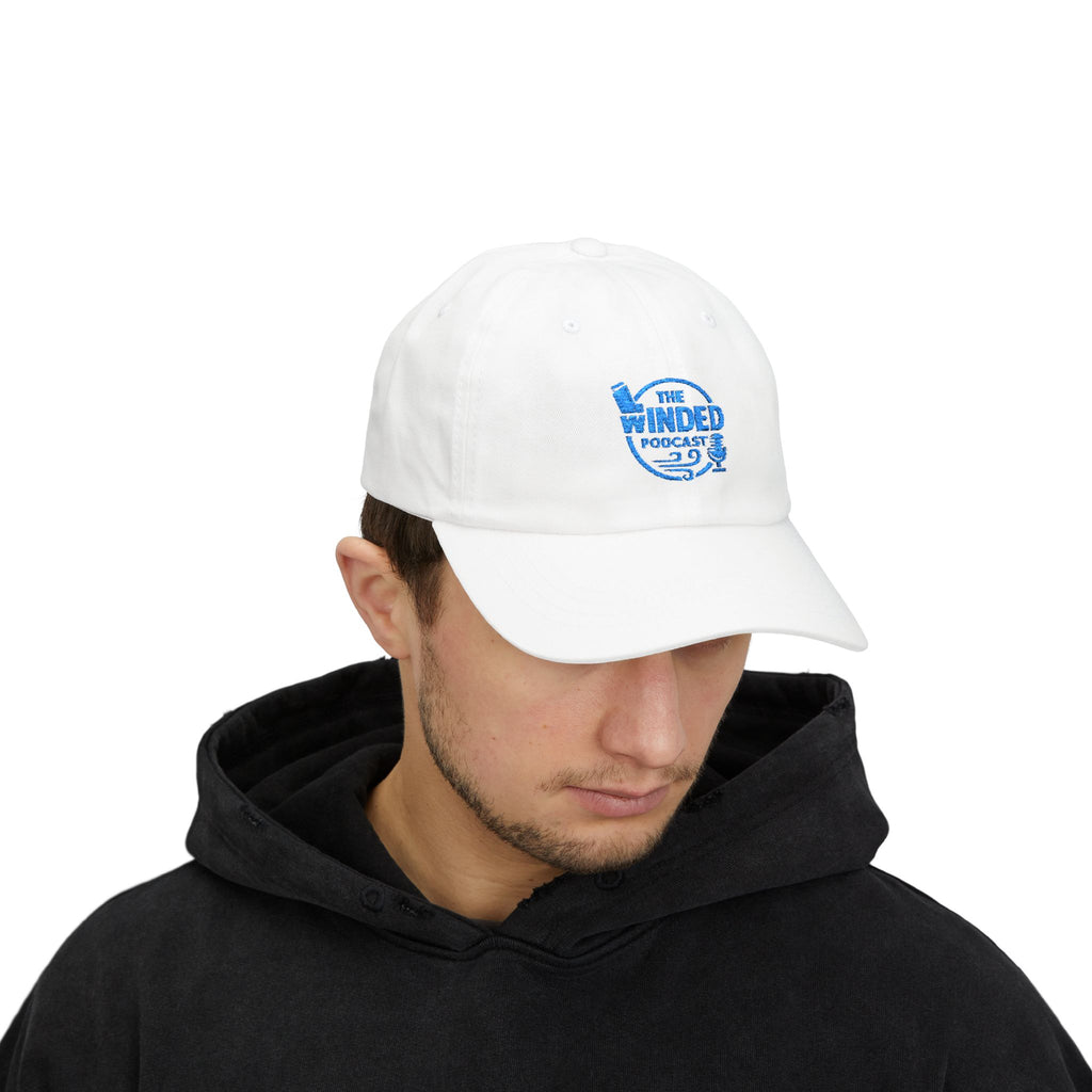Dad Cap with Winded Podcast Logo